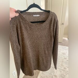 Brown sweater